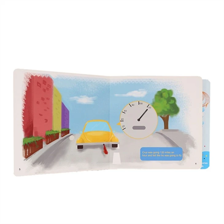 Learning Traffic Acknowledge Toys Book For Kids Learning With Fancy Music